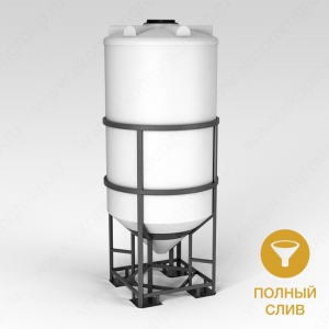 Емкость ФМ 2000л в обрешетке в Сосновом Бору