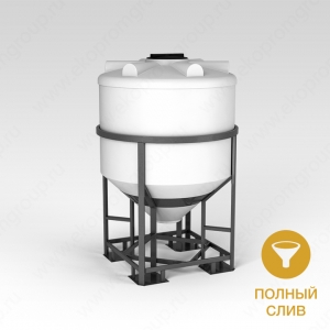 Емкость ФМ 1000л в обрешетке в Сосновом Бору