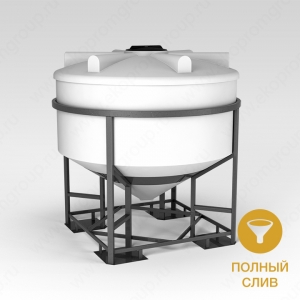 Емкость ФМ 3000л в обрешетке в Сосновом Бору