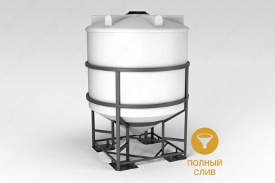 Емкость ФМ 5000л в обрешетке в Сосновом Бору