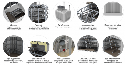 Погреб Rostok 8000 СТАНДАРТ в Сосновом Бору