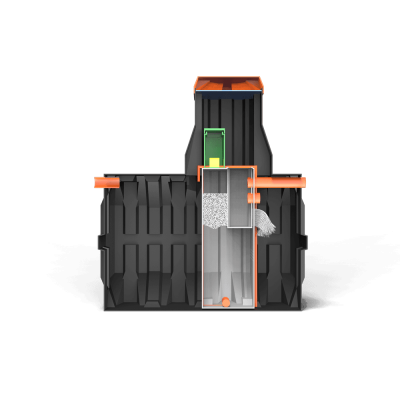 Станция очистки ERGOBOX 7S в Сосновом Бору